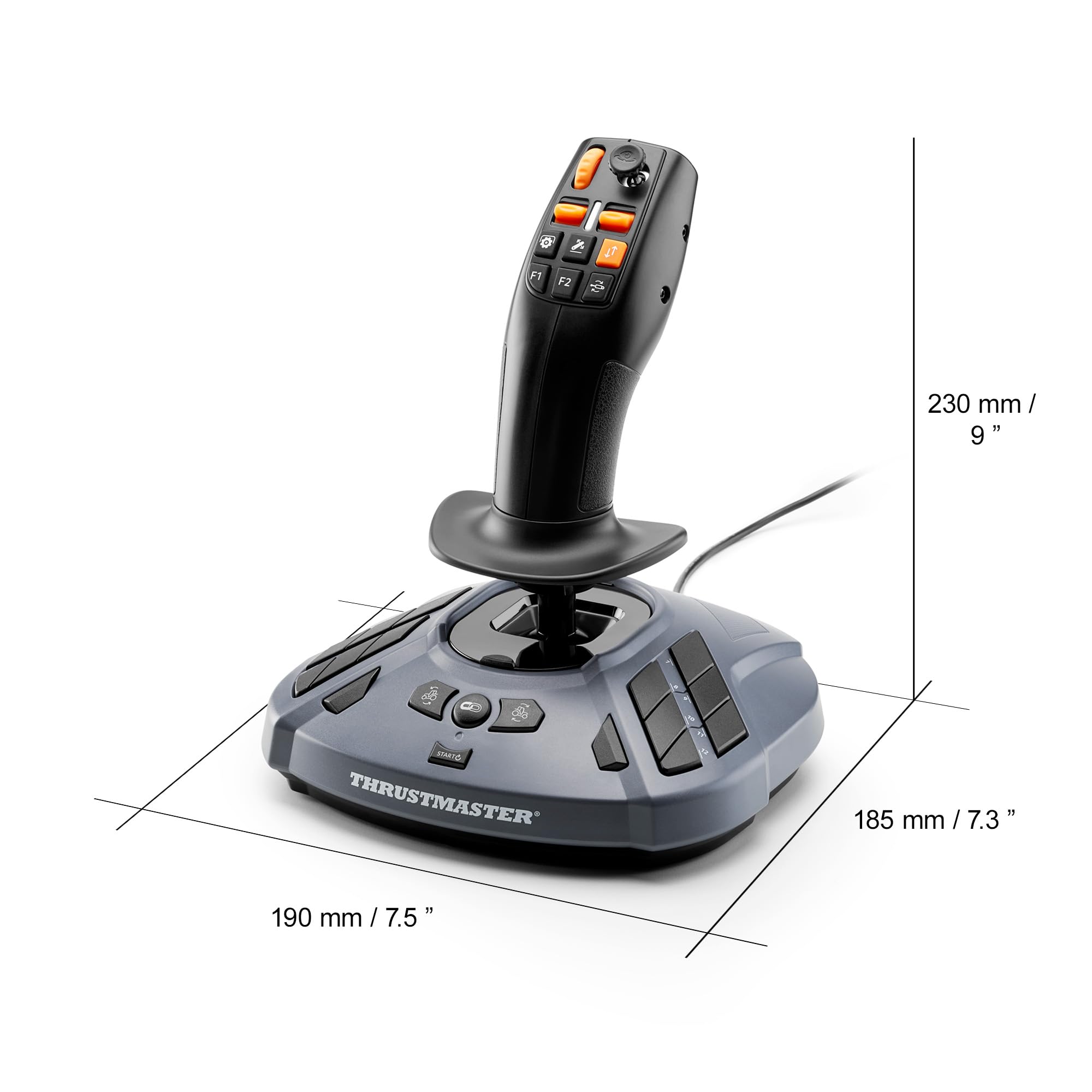 Thrustmaster SimTask Farmstick, 3-Axis Joystick for Farm Simulation Gaming (PC Only)