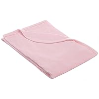 TL Care 100% Cotton Thermal Waffle Swaddle Blanket, Soft, Breathable & Stretchy, Pink, 30