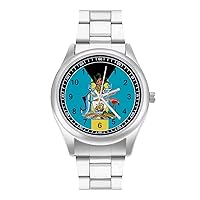 Bahamas Flag Classic Watches for Men Fashion Graphic Watch Easy to Read Gifts for Work Workout
