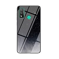 IVY Tempered Glass Starry Sky Case for Huawei P Smart 2020 Case - D