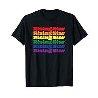 Rising Star Texas LGBTQ Gay Pride Month Rainbow Solidarity T-Shirt