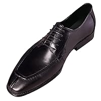 Men's Oxfords Black Dress Shoes Men Leather Lace Up Derby Fashion Business Casual Dress Oxford Shoes for Men