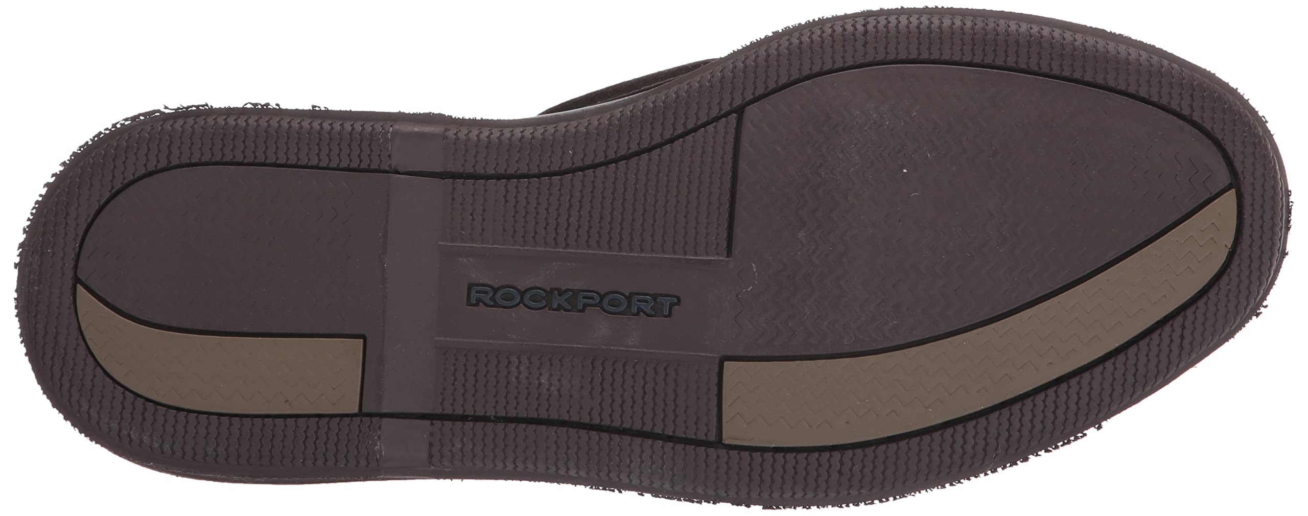 Rockport Men's Perth Boat Shoe, Dark Brown Pull Up, 9 X-Wide
