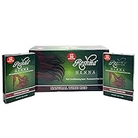 Reshma Beauty 30 Minute Henna Hair Color | Infused with Natural Herbs, For Soft Shiny Hair | Henna Hair Color/Dye, 100% Gray Coverage | Semi Permanent | Ayurveda Hair Products (Wine Red, Pack Of 12)