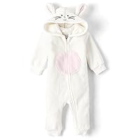The Children's Place unisex-baby Bunny Coverall