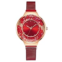 Wrist Watch for Women, Fashion Style Lady's Watch, Quartz Analog Women's Watch with Alloy Steel Strap