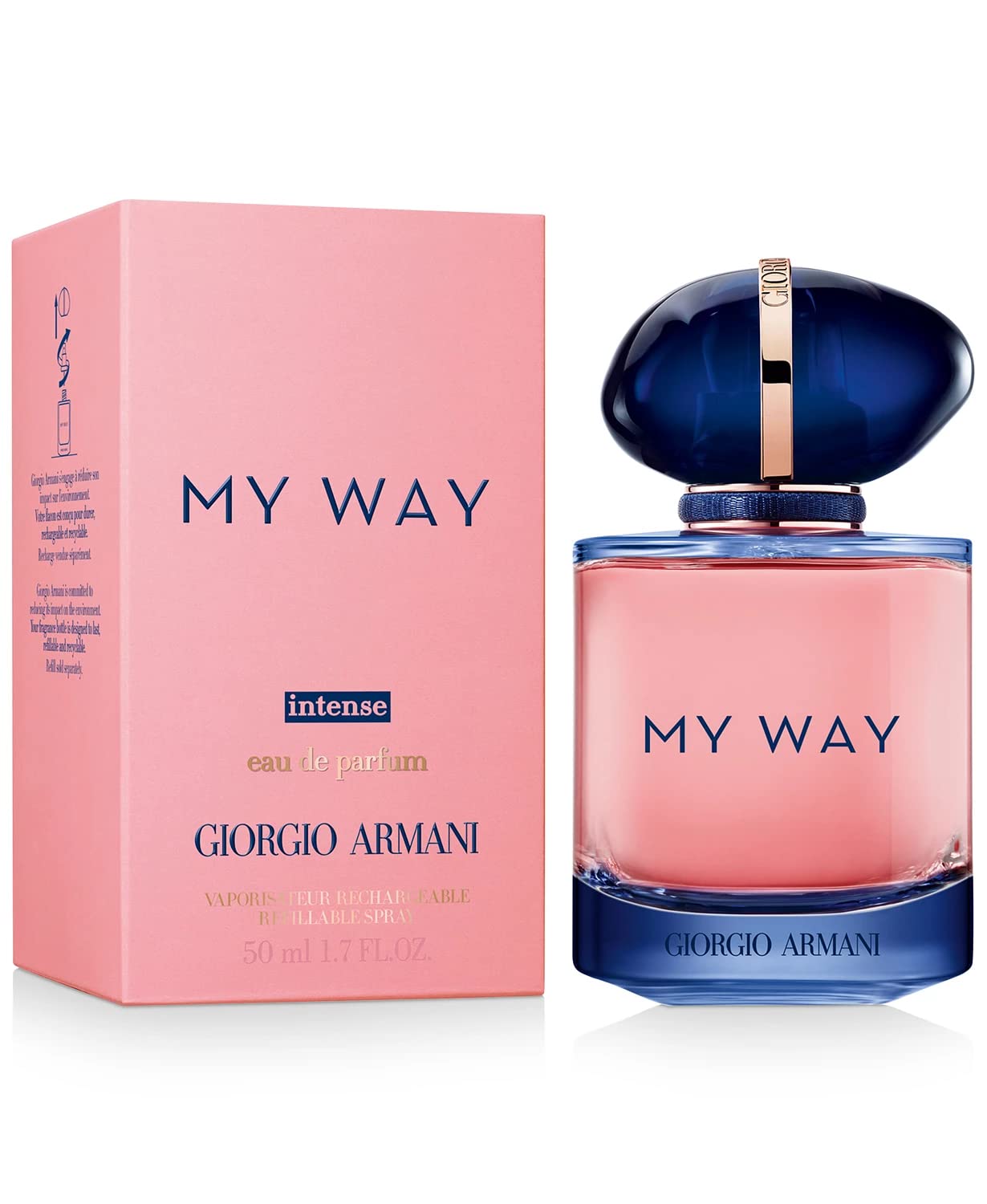 Mua Giorgio Armani My Way Intense for Women Eau de Parfum Spray  Rechargeable Refillable,  Ounce trên Amazon Mỹ chính hãng 2023 | Fado