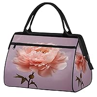 Travel Duffel Bag, Flower Sports Tote Gym Bag,Overnight Weekender Bags Carry on Bag for Women Men, Airlines Approved Personal Item Travel Bag for Labor and Delivery