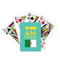 I Am from Algeria Poker Playing Card Tabletop Board Game