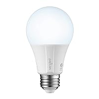 Zigbee Smart Bulb, Smart Hub Required, Works with SmartThings and Echo with built-in Hub, Voice Control with Alexa and Google Home, Daylight 60W Equivalent A19 Alexa Light Bulb, 1 Pack