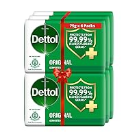 Dettol Original Soap - 75g (Pack of 6)