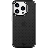 Tech21 Evo Check case for iPhone 15 Pro - Impact Protection Case - Smokey/Black