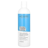 Acure Nourish + Restore Shampoo, All Hair Types, Argan Oil & Pumpkin Seed Oil, 12 fl oz (354 ml)
