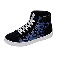 Sneakers for Men Athletic Shoes Casual Walking Sneaker Fashion Casual Canvas Flat Sneakers Lace Up Shoes