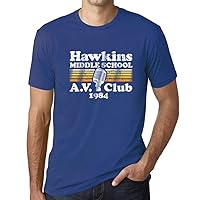 Men's Graphic T-Shirt Hawkins Middle School AV Club Eco-Friendly Limited Edition Short Sleeve Tee-Shirt Vintage