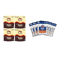 Mountain House Classic Biscuits & Gravy | Freeze Dried Backpacking & Camping Food | 4-Pack & Lasagna with Meat Sauce | Freeze Dried Backpacking & Camping Food |6-Pack