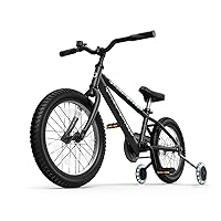 Jetson Light Rider Light-Up Bike, Light-Up Frame and Wheels, Includes Training Wheels, Four Different Light Modes, Easily Adjustable Handlebar and Seat Height, 16