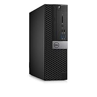 Dell D5T1R OptiPlex 5050 Small Form Factor Desktop, Intel Core i5-7500, 4GB RAM, 500GB HDD, Black