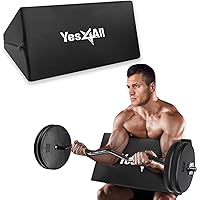 Foam - Preacher Curl Pad, Simple Version of Preacher Curl Weight Bench for Arms, Biceps and Triceps, Space-Saving