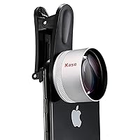 Kase HD Master Macro Lens for iPhone 15 14 13 12 Samsung Pixel Android, Macro Photography Phone Camera Lens Attachment, Long Shoot Distance 40-85mm