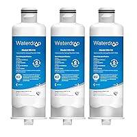 Waterdrop DA97-17376B Replacement for Samsung® HAF-QIN/EXP, DA97-08006C, RF28R7201SR, RF28R7351SG, WD-F45, Refrigerator Water Filter, 3 Filters