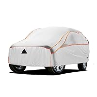 Anti Hail Car Cover Multilayer Thickened Full Car Cover Waterproof Anti Frost Thermostatic Windshield Cover Fit for Class A SUV Up to 181’’ EVA Hail Car Cover Protection Blanket All-weather Protection