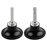 2 Pack Quick Change Disc Pad Holder, Roloc Disc Pad Holder, 2 Inch Sanding Discs Holder Roll Lock Disc Pad Quick Change Disc Adapter with 1/4