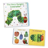 World of Eric Carle The Very Hungry Caterpillar 6 Inch Vinyl Bath Book Bath Tub Toy Perfect for Water Play and Learning for Ages 0+