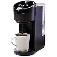 Solo Single Serve Coffee Maker, From the Makers of Instant Pot, K-Cup Pod Compatible Coffee Brewer, Includes Bold Setting and 40oz. Water Reservoir, Brew 8 to 12oz., Black