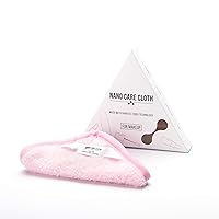 Makeup Remover Face Cloth. Remove Cosmetics FAST and Chemical Free. Wipes Away Facial Dirt and Oil Like An Eraser. Great for Sensitive Skin, Acne, Exfoliating, Mascara, etc.