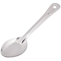 Winco Solid Stainless Steel Basting Spoon, 11-Inch