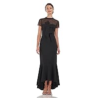 JS Collections Women's Kylie Bow High-Low Gown