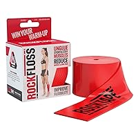 Rocktape RockFloss Tack Mobility Band, Compression Muscle Recovery, Floss for Muscle Soreness, 2