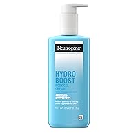 Hydro Boost Body Gel Cream Moisturizer with Hyaluronic Acid, Hydrating Lotion For Sensitive Skin, Fragrance Free, 8.5 oz
