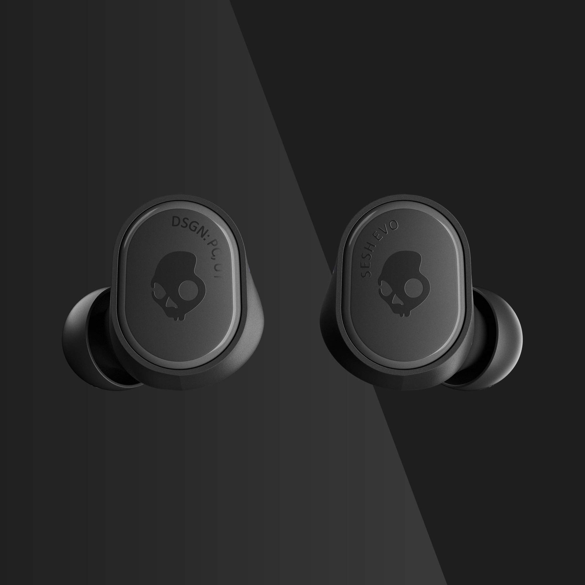 Skullcandy Sesh Evo True Wireless In-Ear Earbud - True Black (Renewed)