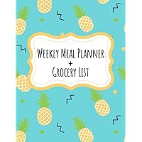 Meal Prep Planner: Weekly Meal Planner and Grocery List | Shopping List Notebook | Menu Planner: 52 Week Meal Planner Meal Prep Planner: Weekly Meal Planner and Grocery List | Shopping List Notebook | Menu Planner: 52 Week Meal Planner Paperback