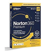 Norton 360 Premium - 75 GB Cloud Storage - 10 Devices, 1 Year - ESD Download ESD