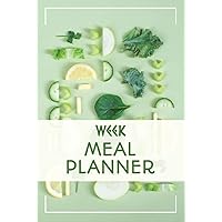 Week Meal Planner: Menu Planner and Shopping List - Hardback 6