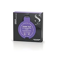 Alfaparf Milano Semi di Lino Sublime Pigments for Blonde, Platinum and Silver Hair - Violet Ash .21 - Revives Tones and Hair Color - Removes Yellow and Corrects Brassiness, Floral, 0.34 fl. oz.