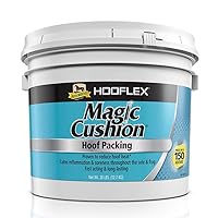 Absorbine Hooflex Magic Cushion, Veterinary Formulated Fast-Acting Relief, Reduce Hoof Heat for up to 24 Hours, 28 lb Tub