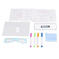 3D Drawing Pad, Practical Graffiti Painting Board Washable for (Type 3)