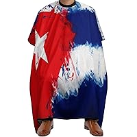 Vintage Cuba Flag Professional Barber Cape Large Hair Cutting Cape Haircut Apron Hairdressing Accessories for Hair Cuts