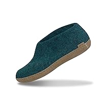 Unisex Model A Indoor Casual Wool Felt Shoe, Petrol Euro Size 39 ,39 (US Women's 9-9.5) B(M) US