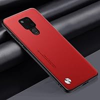 PU Leather Case for Huawei Mate 20 Pro 20X Cover Silicone Protection Phone Case for Huawei Mate 20 X 20Pro Mate20 Coque,red,for Mate 20