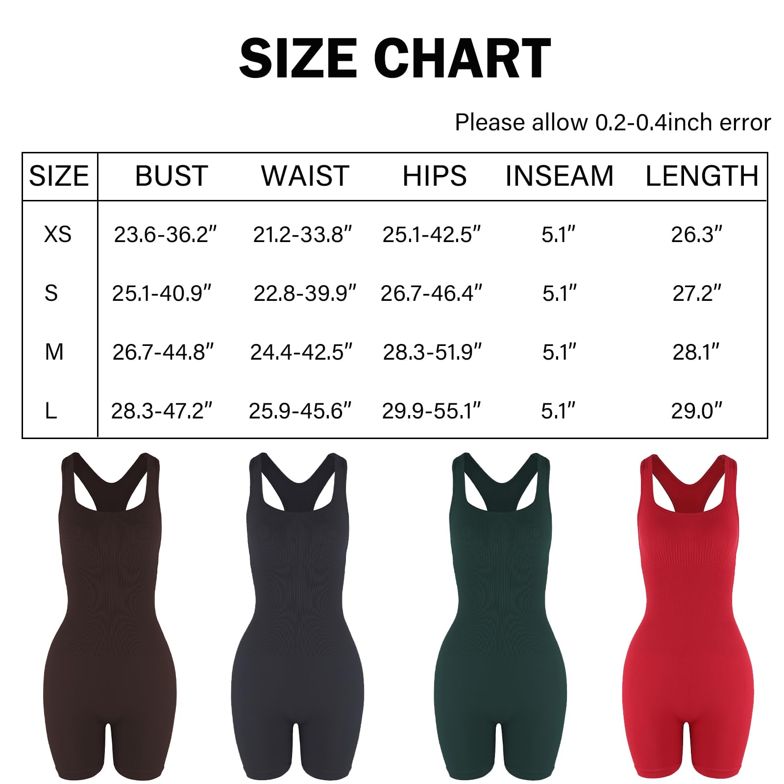 Romper for Women Workout Yoga Gym Seamless One Piece Racerback