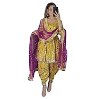 Indian Kurti for Womens With Dhoti Style Pant | Georgotte Printed Readymade Kurtis Stitched Kurta For Pakistani Women