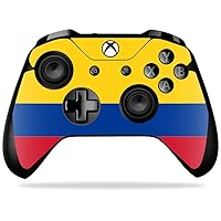 MightySkins Skin Compatible with Microsoft Xbox One X Controller - Colombian Flag | Protective, Durable, and Unique Vinyl Decal wrap Cover | Easy to Apply, Remove, and Change Styles | Made in The USA
