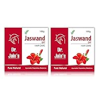 Dr. Jain's Hair Gel, 100 g (Pack of 2), Promotes scalp nutrition with Jaswand flower, Hibiscus scent