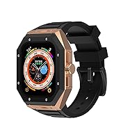 Protective Case and Strap for Apple Watch 9 8 7 6 5 Drop Protection 44 mm 45 mm Compatible and Universal