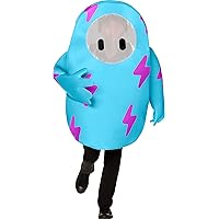 Fall Guys Blue Lightning Foam Kids Costume | Officially Licensed |Unisex| Fall Guys Inflatable - L